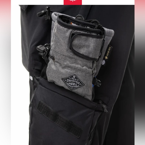 686 Mens Smarty 3X1 cargo ski pants - Picture 3 of 15